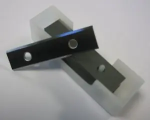 Plaquette Z=30 x 12 x 1.5 mm