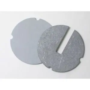 Plaquette lumière de table métal 