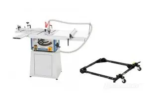 Scie circulaire Bernardo TK250RSN kit de déplacement inclus 