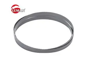 Lame de scie à ruban métal pour scie Leman SRM170 pas 8/12 pour sections pleines 
