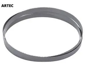 Lame de scie à ruban métal pour scie à ruban ARTEC RF180 pas 8/12 pour sections pleines 