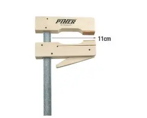 Serre joint d'ébenisterie en bois PIHER 60 cm