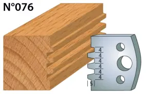 Fers de toupie hauteur 40 épaisseur 4 mm Bouvetage