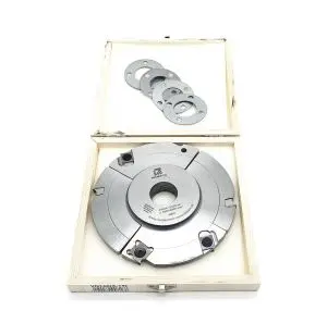 Porte outils à rainer carbure extensible de 4 à 15 mm diamètre 160 mm et alésage 30mm HOLZMANN