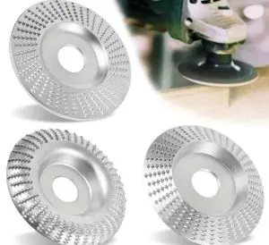 Lot de 3 disques à sculpter pour meuleuse d’angle