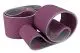 Lot de 10 Bandes abrasives toile 100 x 1220 Bernardo grain 80 