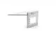 Equerre cornière SHINWA 200 x 63 mm