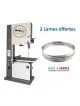 Scie à ruban Holzprofi HBS630, 2 lames offertes largeur 10/25 mm