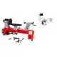 Mini tour à bois Holzmann D460FXL, Aspirateur à copeaux Holzmann ABS850DBK - 230 V inclus