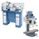 Tour à métaux Bernardo Profi 550WQ, socle et Perceuse fraiseuse Bernardo KF 16 L Vario