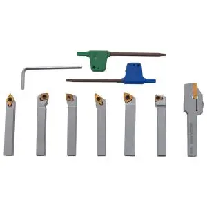 Outils de tournage revêtus TiN, 8 mm, type L Bernardo 