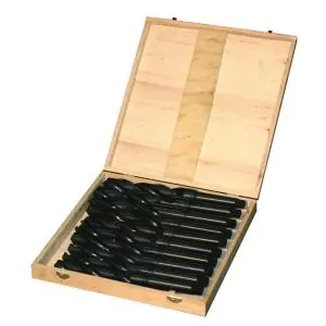 Coffret de 10 forets HSS Holzmann queue CM3