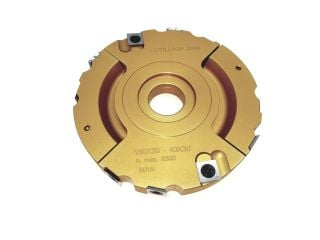 porte outil feuillures et tenons extensible  'SANS ECLATS 'Ø150 haut. 20 à 40m/m al.30 (tenons de 45mm maximum