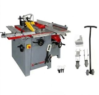 Combiné 5 opérations Holzmann K5260SMARTM 400V + kit de déplacement UFE450