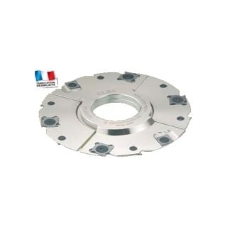 Porte-outil à rainer extensible 8 à 15.5 mm – Ø 160 mm – Alésage 50 mm