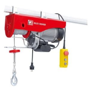 Palan électrique à câble Holzmann ESZ1000D - 230V 1600W - Charge max. 1000kg