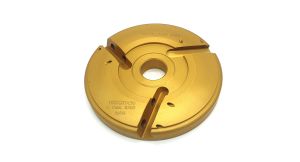 porte outil  plate-bande 3 dents Ø 160 al.30 travail supérieur