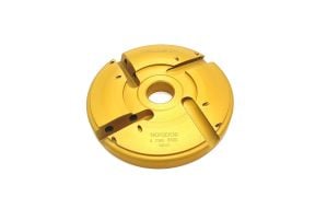 porte outil plate-bande 4 dents Ø 160 al.30 travail supérieur double coupe - corps seul -