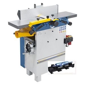Dégauchisseuse raboteuse Bernardo ADM260S avec arbre hélicoïdale - 230V 