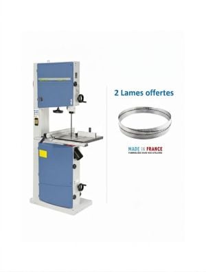 Scie à ruban Bernardo HBS460N - 230V, 2 lames offertes largeur 10/25 mm  
