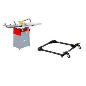 Scie circulaire avec chariot Holzmann TS200 kit de déplacement inclus 