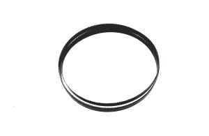 Lame ruban denture trempée - Longueur 1425 mm  ép. 0.6  largeur 10 mm