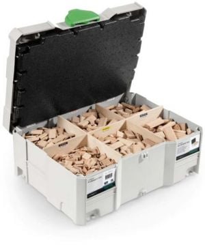 Systainer FESTOOL de DOMINO Assortiment des 6 tailles de Domino