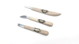 Lot de 3 couteaux de sculpteur '2 Cerises'