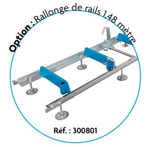 Extension de rail pour SAG400 Leman 
