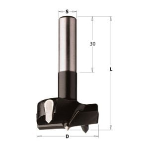 Mèche à façonner à queue 8 mm cylindrique pour défonceuse Ø30