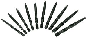 Forets hélicoïdaux HSS à cône Morse CM 2/3, coffret de 17 pièces, 14,5 à 30 mm, coffret C