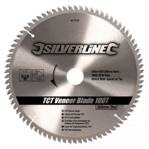 Lame de scie circulaire carbure diamètre 300 alésage 30 96 dents amateur
