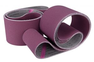 Lot de bandes abrasives toile 1220 x 100 mm 