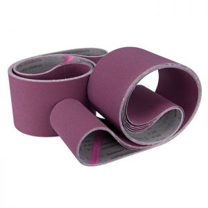 Bandes abrasives toile 2000 x 150 mm - grain 60 (lot de 10)