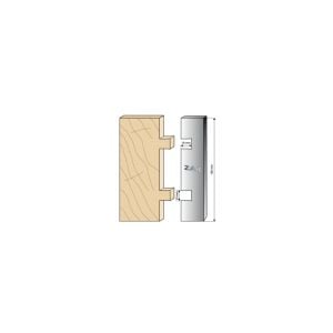 Jeu de 2 fers ZAK hauteur 100 mm 534010