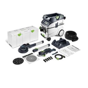 Kit ponceuse à bras et aspirateur Festool PLANEX LHS 2 225 EQI/CTL 36-Se