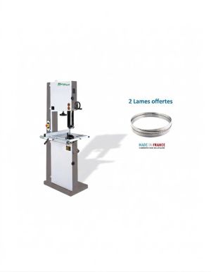 Scie à ruban Holzprofi HBS480 tri, 2 lames offertes largeur 10/25 mm 