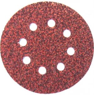 Disque abrasif velcro diam. 150 -8 trous Grain 60 (la pièce)