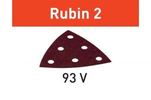 Abrasifs Rubin 2 STF V93/6 P40 RU2/50 (les 50 pièces) 