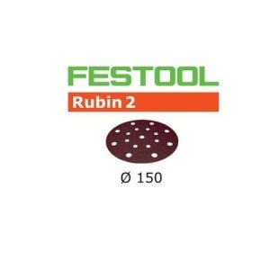 Disques Velcro FESTOOL RUBIN 2 Ø 150 Gr.150 (lot de 10)