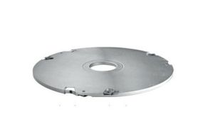 Porte-outils à enfourchement - Epaisseur fixe 10mm - Ø250mm - Al. 50mm