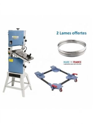 Scie à ruban Bernardo HBS320 kit de déplacement inclus, offert 2 lames 10/20 MM 