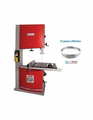Scie à ruban Holzmann HBS 700, 3 lames offertes largeur 10/20/25 mm 