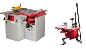 Combiné 5 opérations Holzmann K5 260L Triphasé, mortaiseuse K5260LLL inclus