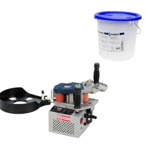 Plaqueuse de chant Holzmann KAM45PRO-230V, colle 5kg inclus 