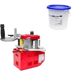 Plaqueuse De Chant Portative Holzmann KAM65PRO, colle 5kg inclus 