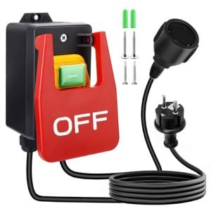 Interrupteur d'arrêt d'urgence monophasé 230 V