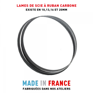 Lames de Scie à Ruban Bois/pvc  Carbone SUR MESURE