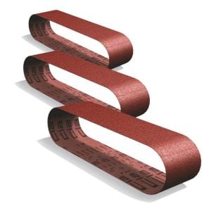 Lot de 10 bandes abrasives 50 x 2200 grain 80