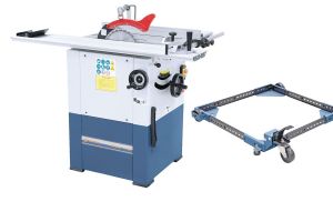 Scie sur table avec chariot ras de lame Bernardo PKS 250P kit de déplacement inclus 